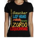 Camisetas para chicas zurdas.