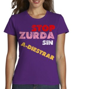 Camisetas para chicas zurdas.