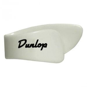 PÚAS DUNLOP DE DEDO PARA PULGAR DE PLÁSTICO BLANCO 9012-R ZURDO MEDIUM UNIDAD